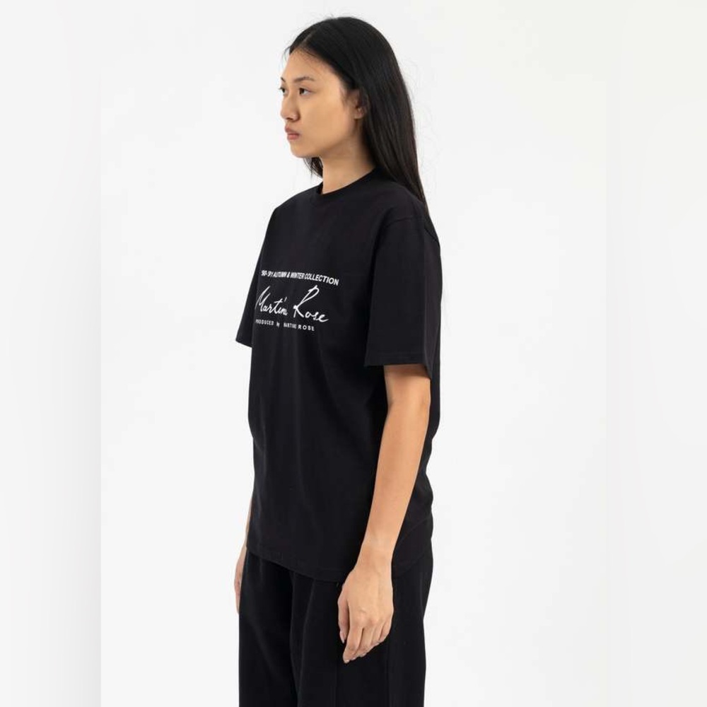 Martine Rose Black Logo Graphic T-Shirt Sz XS - Picture 3 of 17